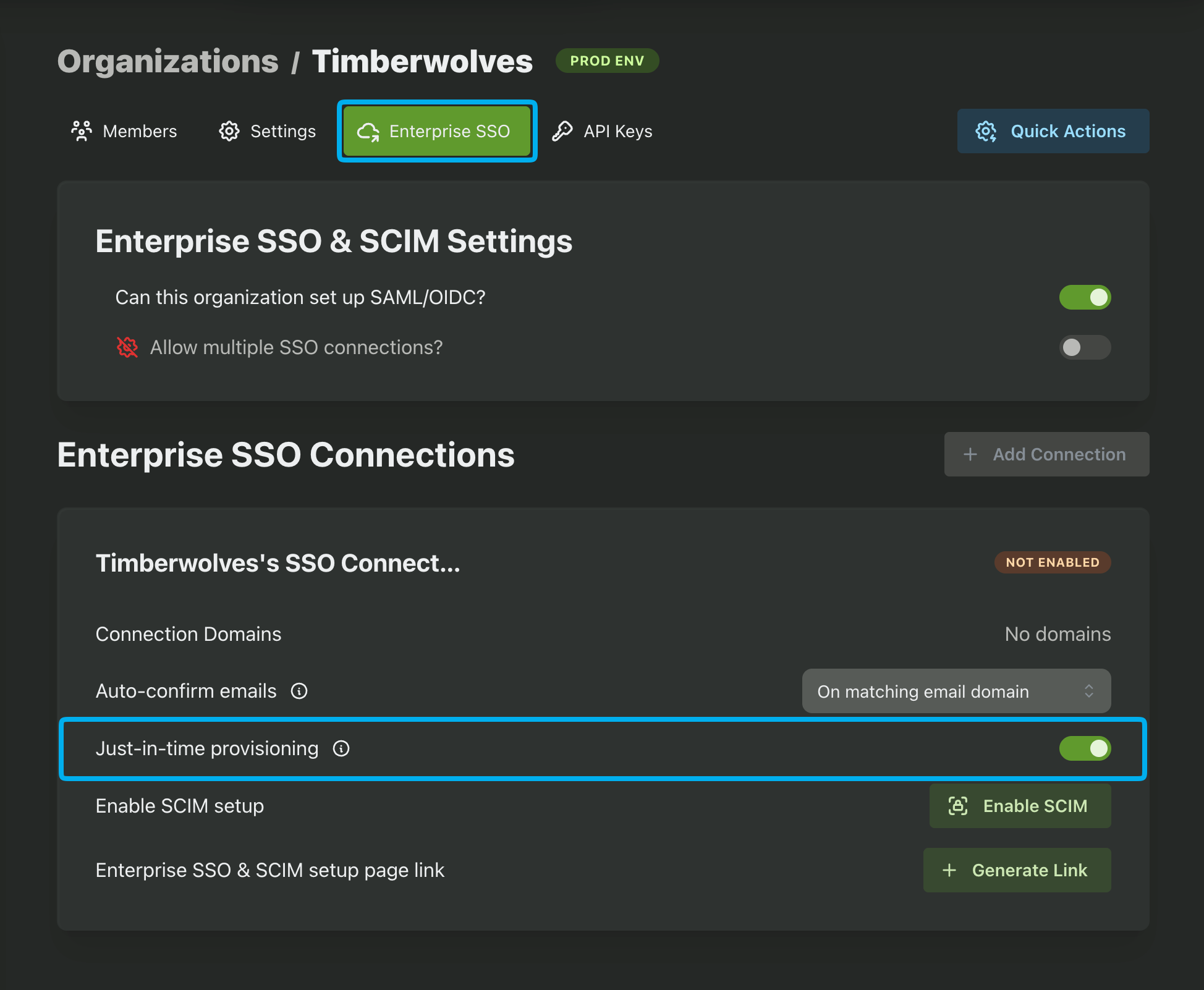 JIT Provisioning