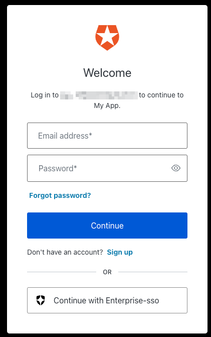 Example Login Button