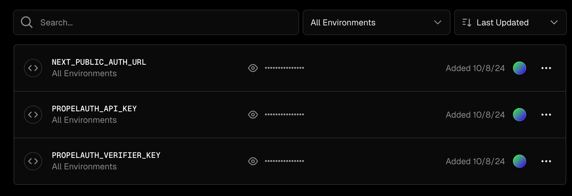 frontend integration locations